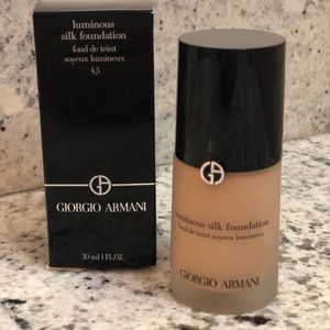 Giorgio armani luminous silk foundation#4.5